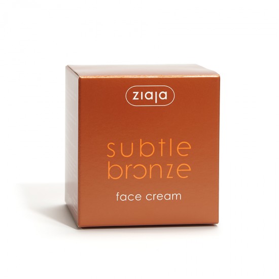 subtle bronzer - ziaja - καλλυντικα - Subtle bronze face cream 50ml ΚΑΛΛΥΝΤΙΚΑ